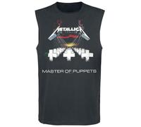 Metallica Amplified Collection - Master of Puppets Hombre Top Tirante Ancho Gris Marengo L