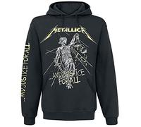 Metallica ...and Justice For All Hombre Sudadera con Capucha Negro S