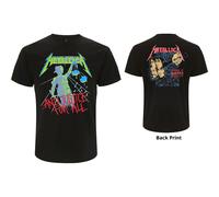 Metallica And Justice for All Original Official Merch Camiseta M/L/XL Nuevo