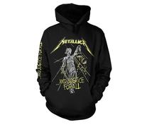 METALLICA - AND JUSTICE FOR ALL TRACKS BLACK (FOTL) Hooded Sweatshirt Large