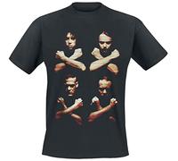 Metallica Birth Death Crossed Arms Hombre Camiseta Negro Regular