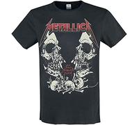 Metallica - Birth School Amplified Vintage Black Large T-Shirt T-Shirt NUEVO
