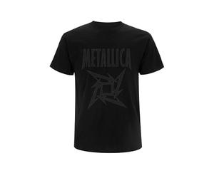 Metallica Black On Black Load Ninja Hombre Camiseta Negro XL 100% algodón Regular