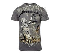 Metallica Camiseta And Justice For All Neón para Adultos Unisex (PH1258)