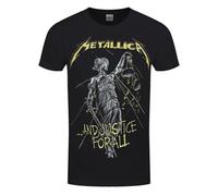 Metallica Camiseta And Justice For All Tracks para Adultos Unisex (PH1268)