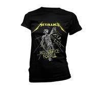 Metallica Camiseta And Justice For All Tracks para Mujer (PH2434)
