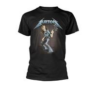 Metallica Camiseta Cliff Burton Squindo Stack para Adultos Unisex (PH1276)
