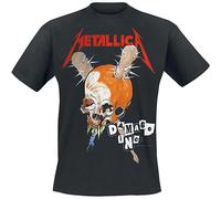 Metallica - Camiseta Damage Inc Estampado en Espalda para Adultos Unisex