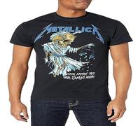 Metallica Camiseta Doris, Negro, M para Hombre
