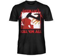 Metallica Camiseta Kill 'Em all. Camiseta Rock Oficial. Banda Heavy Metal. Camiseta Unisex Adulto Niño., Kill 'Em All, XXL