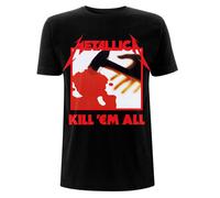 Metallica Camiseta Kill Em All Tracks para Adultos Unisex (PH1597)