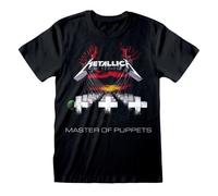 Metallica Camiseta Master Of Puppets Tracks para Adultos Unisex (PH1618)