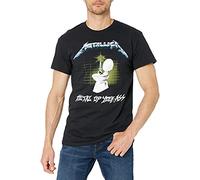Metallica Camiseta Metal Up para Hombre, Negro -, Large