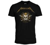 Metallica Camiseta para hombre, mujer y niño - Camiseta oficial Scary Guy San Francisco - Camiseta banda Heavy Metal - Idea regalo Fan, Negro , M