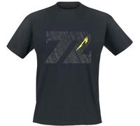 Metallica '72 Seasons Charred Logo' (Negro) Camiseta - ¡NUEVO Y OFICIAL