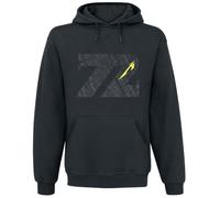 Metallica Charred 72 (M72) Hombre Sudadera con Capucha Negro 80% algodón, 20% poliéster Regular