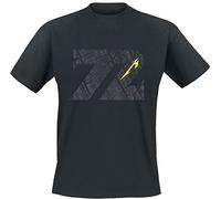 Metallica Charred 72 (M72) Hombre Camiseta Negro M 100% algodón Vorne Bedruckt, Hinten Bedruckt Regular