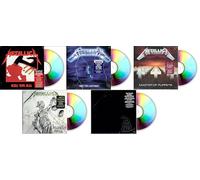 Metallica Classics Remastered 5-Pack 1983-1991: Kill Em All + Ride The Lightning + Master Of Puppets + And Justice For All + Metallica The Black Album