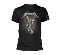 METALLICA - CLIFF BURTON SQUINDO STACK BLACK T-Shirt Medium
