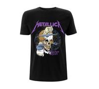 METALLICA - DAMAGE HAMMER BLACK T-Shirt, Front & Back Print X-Large