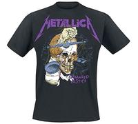 METALLICA - DAMAGE HAMMER BLACK T-Shirt, Front & Back Print Large