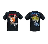 Metallica Camiseta de manga corta Damage Inc Unisex Black L