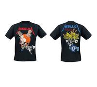 Metallica Damage Inc 2 con licencia Camiseta hombre