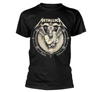 Metallica Darkness Son Hombre Camiseta Negro XL 100% algodón Vorne Bedruckt, Hinten Bedruckt Regular