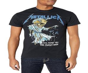 Metallica Doris T-Shirt Camiseta, Negro, M para Hombre