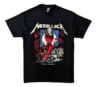 Metallica 'Enter Sandman Poster' (Negro) Camiseta - ¡NUEVO Y OFICIAL