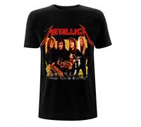 Metallica Garage Days James Hetfield Oficial Camiseta para Hombre (X-Large)