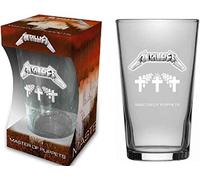 Metallica Glas Master Of Puppets - Vaso de cerveza (tamaño XL)