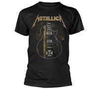 Metallica 'Hetfield Iron Cross' (Negro) T-Shirt - ¡NUEVO Y OFICIAL