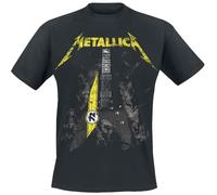 Metallica Hetfield Vulture Unisex Camiseta Negro XXL 100% algodón Regular