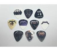 METALLICA Juego de púas de guitarra (10 púas/10 diseños diferentes)