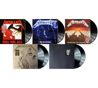 Metallica - Kill Em All + Ride The Lightning + Master Of Puppets + And Justice For All + The Black Album (1983-1991: Remastered 5-Pack)
