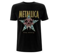 Metallica King Nothing Black con licencia Camiseta hombre