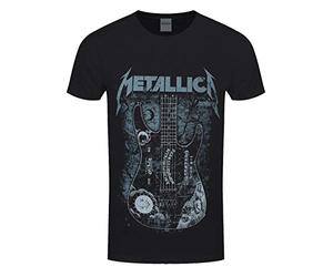 Metallica-Kirk Ouija Guitar - T-Shirt-(Uomo-L)-Kirk Ouija Guitar
