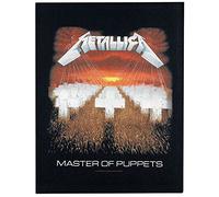 Metallica - Metallica Master Of Puppets Unisex Parche Espalda Standard 95% Algodón, 5% Poliéster