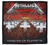 Metallica - Metallica Master Of Puppets Unisex Parche multicolor 100% poliéster