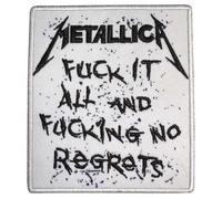 Metallica No Regrets - Parche tejido estándar