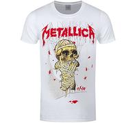 Metallica One and Justice For All Lars Ulrich Oficial Camiseta para Hombre