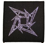 Metallica - Parche con diseño de estrella ninja