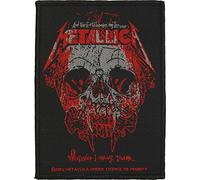 Metallica Patch Wherever I May Roam band logo Oficial nuevo negro (10cm x 7cm)