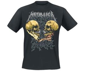 Metallica Sad But True Hombre Camiseta Negro 100% algodón Regular
