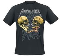 Metallica Sad But True Hombre Camiseta Negro L 100% algodón Vorne Bedruckt, Hinten Bedruckt Regular