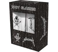 Metallica Scary Guy Unisex Set vasos chupito transparente vidrio