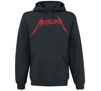 Metallica Skull Screaming Red 72 Seasons Hombre Sudadera con Capucha Negro