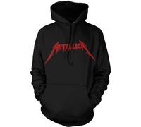 Metallica Sudadera Skull Screaming Red Unisex Black 2XL