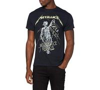 Metallica ...and Justice For All - Tracklist Hombre Camiseta Negro M 100% algodón Regular